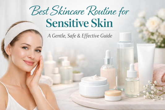 best skincare routine for sens  gentle  safe skincare  effe